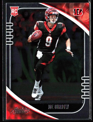 2020 Panini Absolute #158 Joe Burrow RC Rookie Cincinnati Bengals