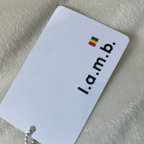 L.A.M.B. Camicia donna blu nuova con etichetta taglia 0 con bottoni avvolgente a quadri - Foto 5 di 9