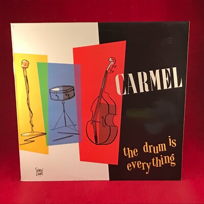 CARMEL The Drum Is Everything 1984 Spanish issue  Vinyl LP original record