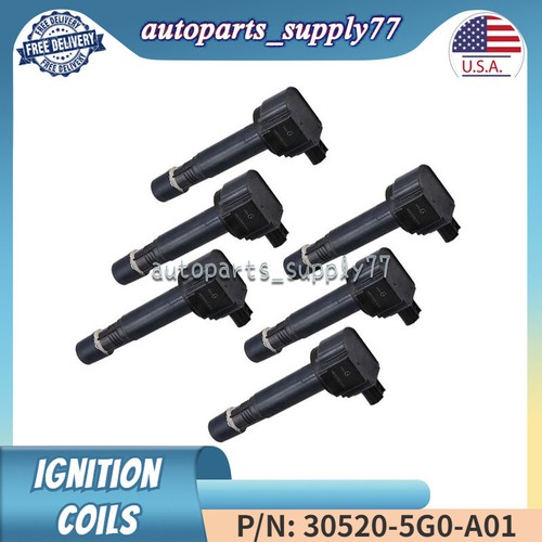 6X Ignition Coils For Honda Odyssey Accord Pilot Acura MDX RLX TLX 305205G0A01 eBay