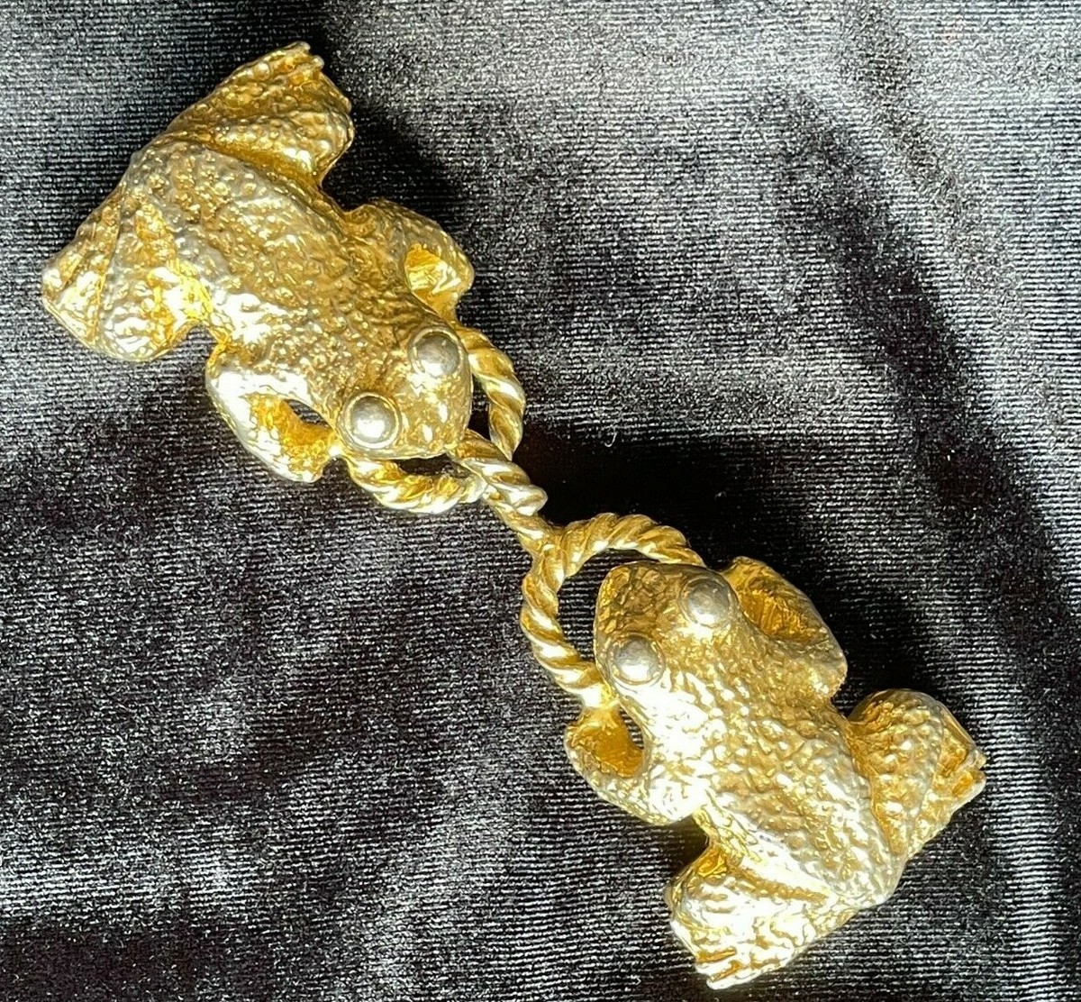 Vintage Mimi Di N Gold Frog Buckle Lime Green Belt 1972 Vintage Mimi D N Frog Belt - Etsy main image 2