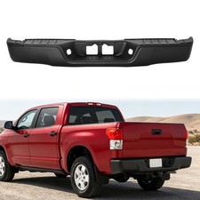For 2007-2013 Toyota Tundra Rear Bumper Assembly Wo Tow W Sensor Hole Black For 2007-2013 Toyota Tundra Rear Bumper Assembly Wo Tow W Sensor Hole Black