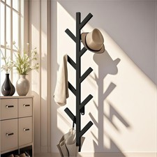 Coat Rack Wall Mounted - 9 Hooks, Coat Hooks for Wall, Modern Metal Coat Tree...