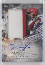 2018 Topps Inception 41/70 Victor Robles #IAJ-VR Jumbo Patch Auto l3a