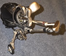 Golf Bag & Clubs Ornament with Trolley – Decorative Golf Figure – Display Piece