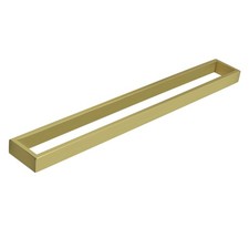 Brushed Gold Towel Bar for Bathroom Wall, 24 Inch Bath Towel Rack, SUS304 Sta...