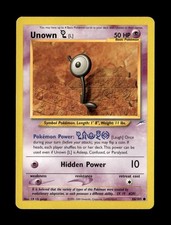 Unown [L] 086/105 Neo Destiny Common Unlimited Pokemon TCG NM