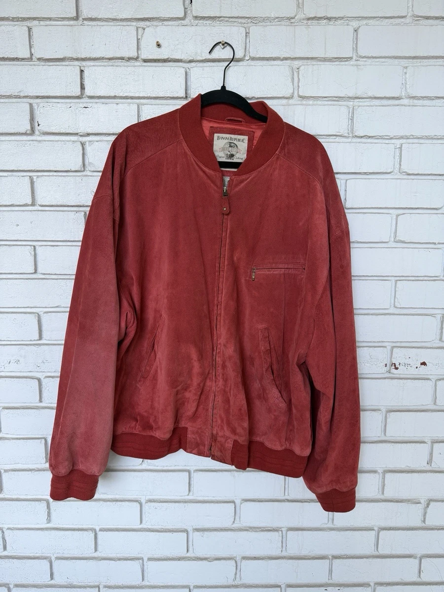 Suede Outer Shell Red Jackets for Men for sale | eBay