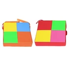Baby Kids Dining Chair Booster Cushion Contrast Color Increasing for Seat Pad Ma