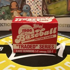 1986 Topps Traded Baseball Cards 20