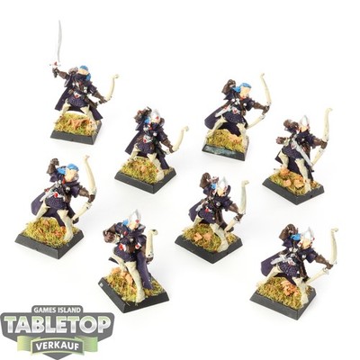 High Elf Realms - 8 Shadow Warriors klassisch - bemalt