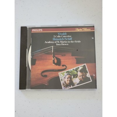 Philips CD 411 126-2 Classical Orchestral 5 Cello Concertos Baroque Era