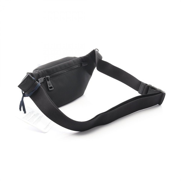 Moncler Durance Small Waist Bag Nylon Black Men Women Authentic thumbnail 2