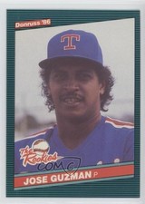 1986 Donruss The Rookies Box Set Jose Guzman #24 1c7