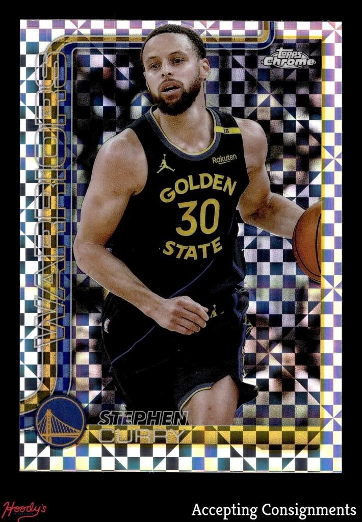 2025-26 Topps Chrome X-Fractors #201 Stephen Curry WARRIORS