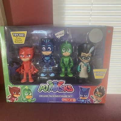 PJ Masks Deluxe Talking Poseable Figures - Target Exclusive - Very Rare