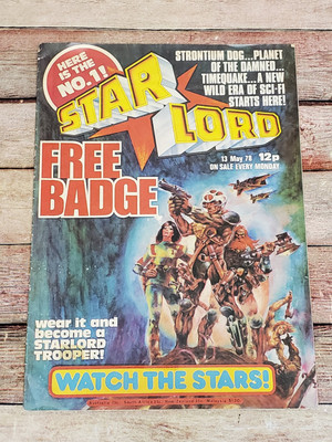 Starlord UK (IPC) #1| 1st appearance of Strontium Dog VG