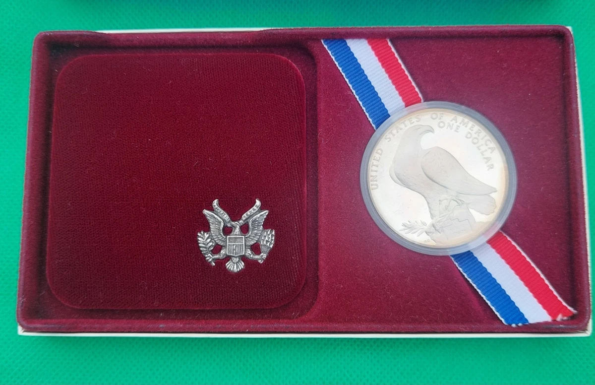 1984 U.S. Mint Certified Proof US Modern Silver/Clad Commemorative