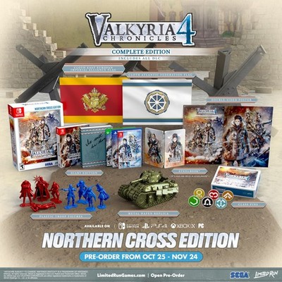 Valkyria Chronicles 4 Complete Edition - Northern Cross Edition BRAND NEW SEALED