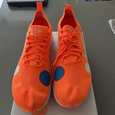 Nike Special edition Orange Foam Zoom Fly Mercurail 2018 off white Virgil Abloh