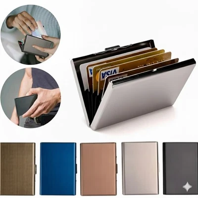 RFID Blocking Bank Card Sleeve Wallet Protector Debit Credit Contactless Holder