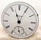 Antique Illinois 1901  Open Face  Pocket Watch Movement - 11 J-18 S ! Run Great!