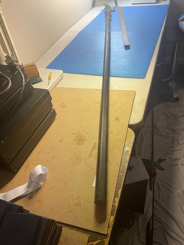 antique maybe 15th billhook spear? 7. foot