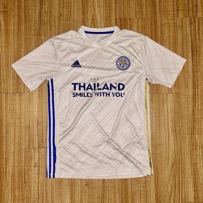 Leicester City FC (LCFC) 2020-2021 Away/Third Jersey Adidas -  FLAWED Large