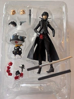 Max Factory figma Persona 5 Joker / morgana Action Figure Japan Incomplete?