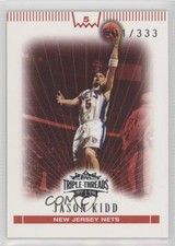 2007-08 Topps Triple Threads 11/333 Jason Kidd #70 HOF g6w