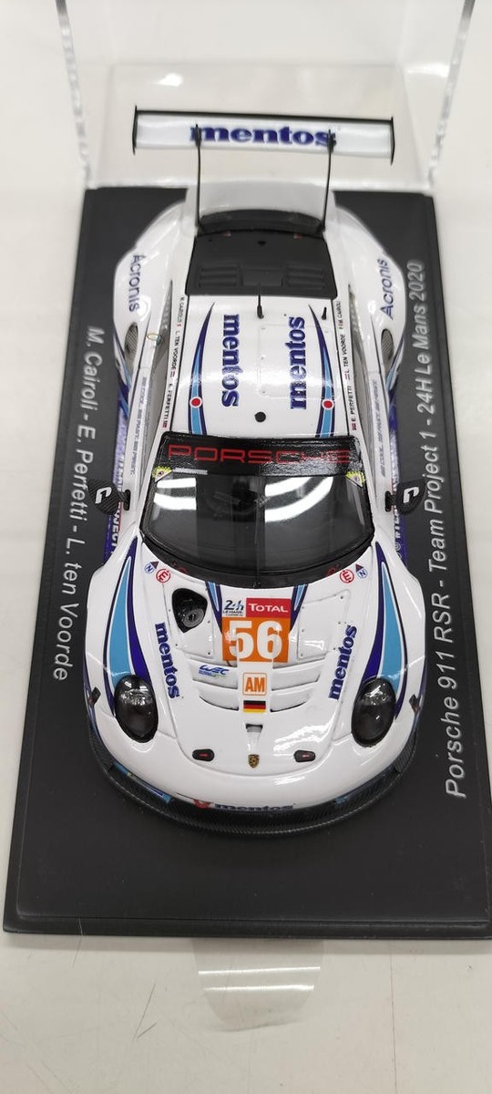 【SPARK】Porsche 911 RSR Team Project 2020 Spark 1/43 Porsche 911 RSR - Team Project 1 - 24H Le Mans