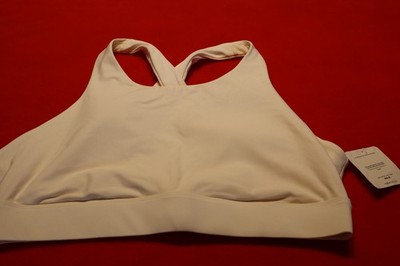 Women's Fabletics Gym Top in Egret size XL NWTs