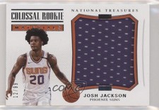 2017 Panini National Treasures Colossal Rookie Materials 12/99 Josh Jackson 3p7