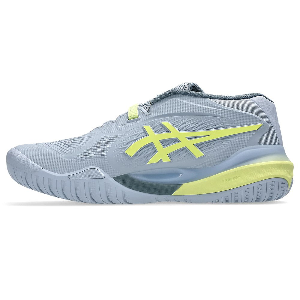 Asics Gel-Resolution X Tennis Shoe Grey Yellow 1041A481-402 Men's