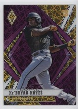 2021 Panini Chronicles Phoenix Purple Velocity Ke'Bryan Hayes #18 1hr4