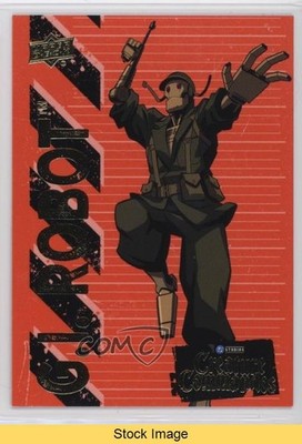 2025 Upper Deck DC Creature Commandos Red Neon GI Robot #15 READ 1p2j
