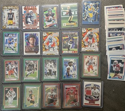2025 92 card Donruss football RC Inserts Patch red pandoras Burrow Penix Howard 