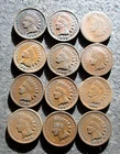 OLD COINS UNITED STATES OF AMERICA 1 CENT INDIAN HEAD PENNY 1880-1907 - MIX 160