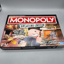 Hasbro Monopoly Game: Cheaters Edition Board Game NEW OPEN BOX NEVER USED