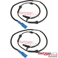 2X Sensor FüR Raddrehzahl Metzger 0900206 2 Sensor Raddrehzahl