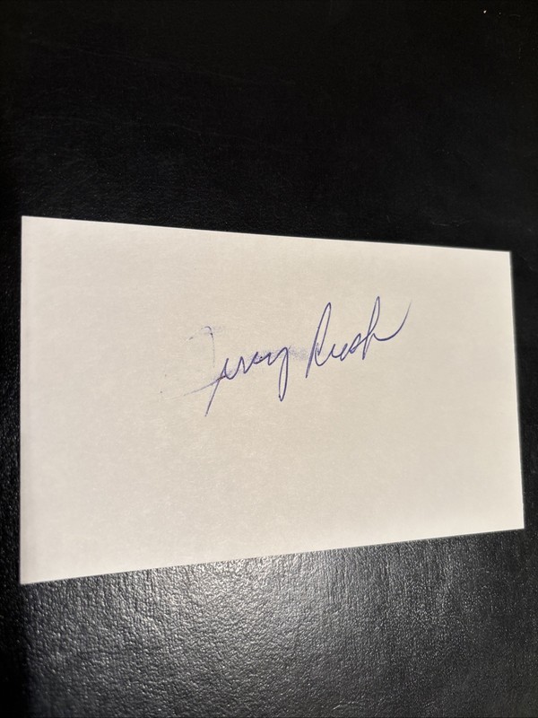 Jerry Rush (Michigan St. ‘64 All-Amer.) DT ‘65-71 Detroit Lions, signed in 2004