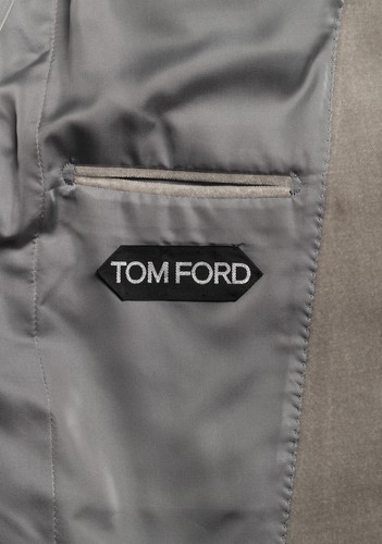 Abrigo deportivo Tom Ford Atticus gris talla 46/36R EE. UU. Chaqueta Blazer Nueva Con Etiquetas - Imagen 7 de 7