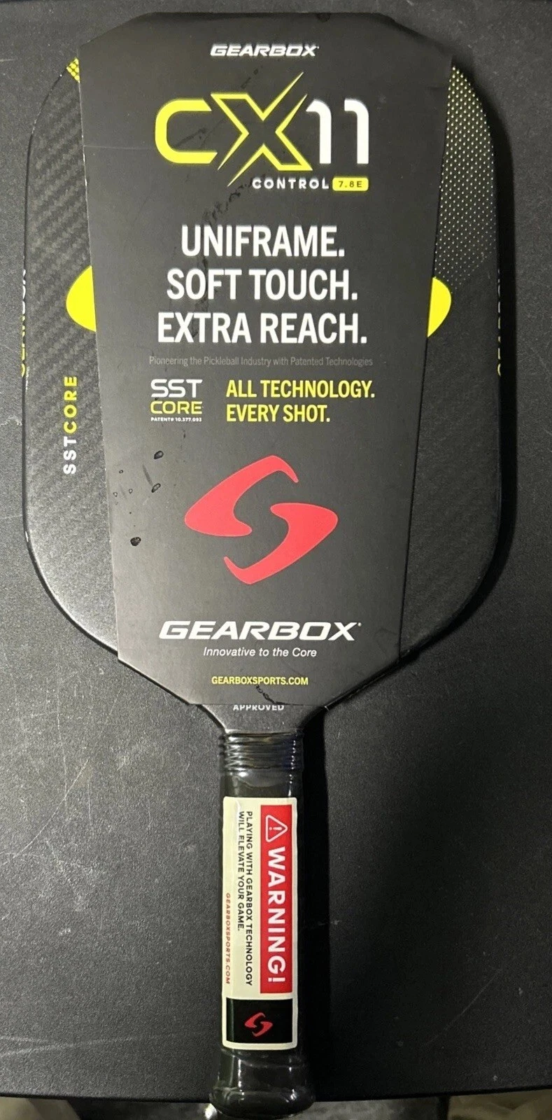 Gearbox CX11E-CONTROL Pickleball Paddle