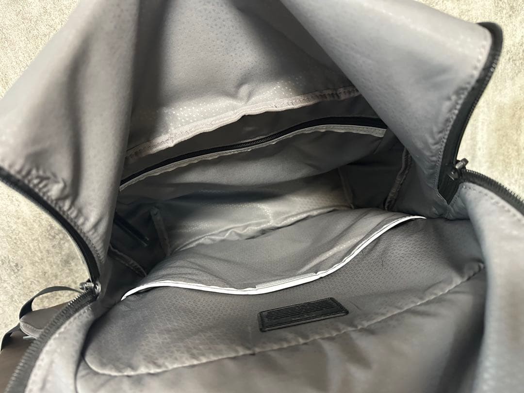 Grey/Black Abstract Pattern Backpack - image 6