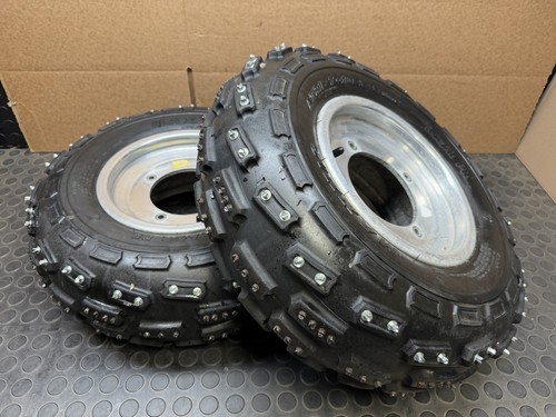 Yamaha Front Studded Tires DOUGLAS WHEEL Rims MAXXIS RZR 4/156 21x7x10  *AV4