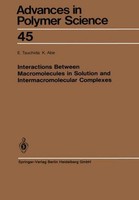 Interactions Between Macromolecules In Solution And Intermacromolecular Complexe
