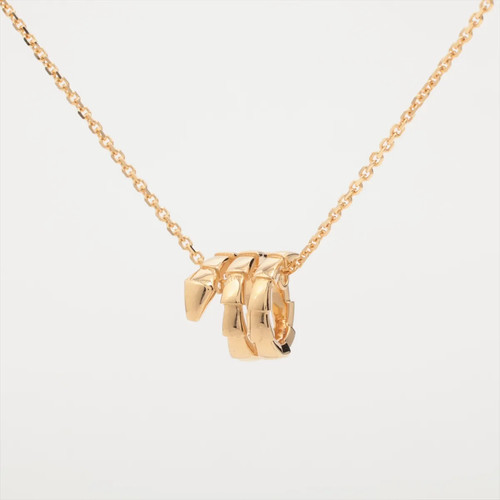 Bvlgari Serpenti Viper Necklace 750(YG) 5.4g 362421 QR can be read