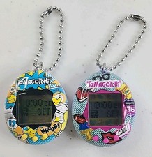  2 TAMAGOTCHI Bandai 2021/2017 Brand New Batteries Works Great