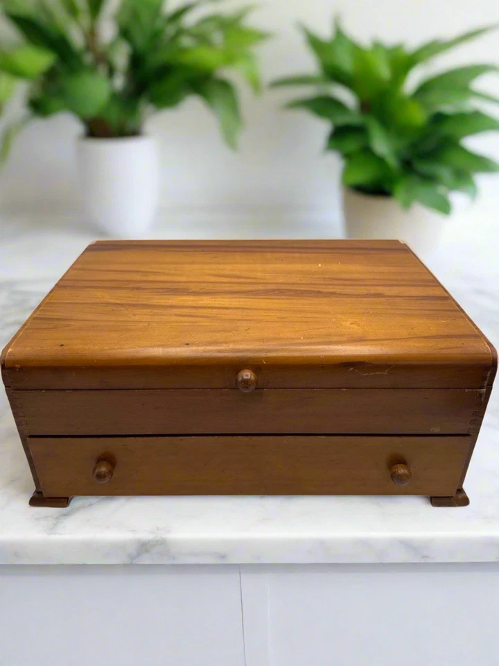 Juego de cubiertos plateados 82 piezas Oneida Countess II ART DECO AÑOS 30 con pecho Foto 2 de 4