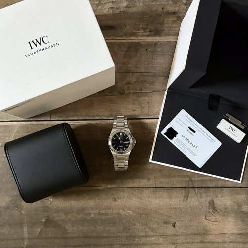 IWC Ingenieur Automatic 40 Black Dial (IW328902) Box & Warranty Card 